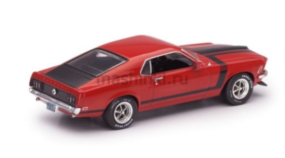 Изображение IXO 1/43 FORD Mustang Boss 302 1970 red-black