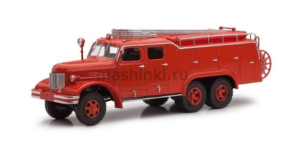 Изображение SSM 1/43 ПМЗМ-3 (151) пожарная лестница красный
