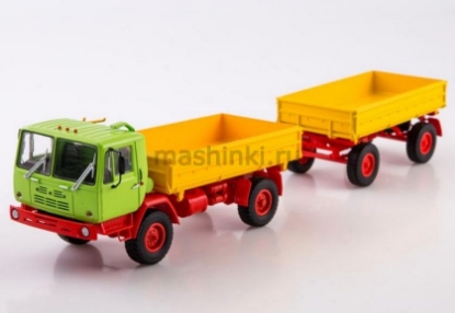 Изображение АИСТ 1/43 КАЗ-4540 с прицепом ГКБ-8535