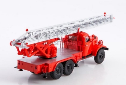 Изображение SSM 1/43 АЛМ-30(157) пожарная лестница красный