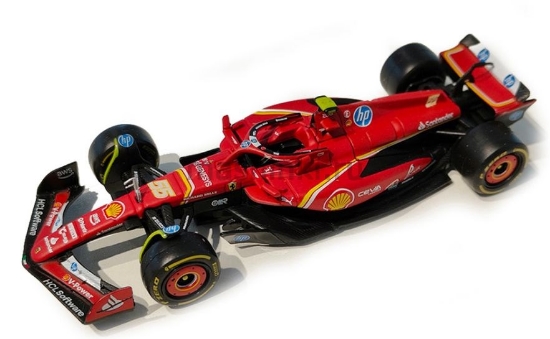 Изображение BBURAGO 1/43 FERRARI SF-24 №55 Scuderia Ferrari Sainz Jr. 2024