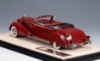 Изображение GLM STAMP 1/43 CADILLAC 452D V16 Victoria Convertible Coupe (открытый) 1934 maroon