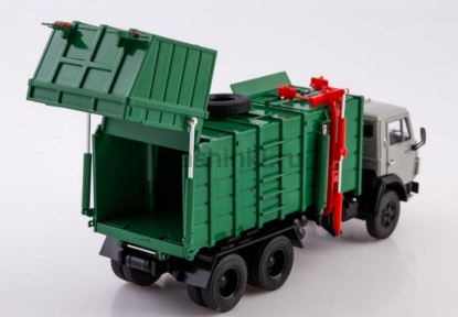 Изображение ПАО КАМАЗ 1/43 КО-415А (53213) серый/зеленый