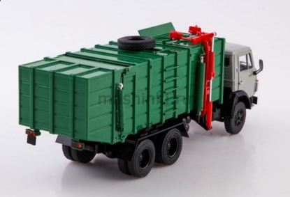 Изображение ПАО КАМАЗ 1/43 КО-415А (53213) серый/зеленый
