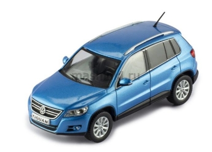 Изображение IXO 1/43 VW Tiguan 2007 blue metallic
