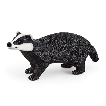 Изображение SCHLEICH Барсук черно-белый