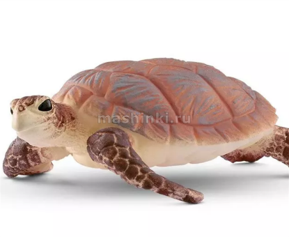Изображение SCHLEICH Морская черепаха Хоксбилла коричневый