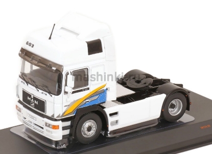 Изображение IXO 1/43 Седельный тягач MAN F2000 19.603 1996 white-decorated