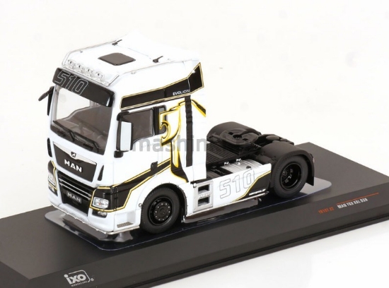 Изображение IXO 1/43 Седельный тягач MAN TGX XXL 18.510 EvoLion 2020 white/black