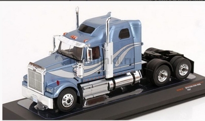 Изображение IXO 1/43 Седельный тягач WESTERN STAR 4900 1997 light blue metallic