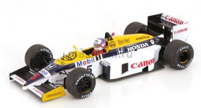 Изображение MODELCAR 1/18 WILLIAMS Honda FW11 №5 Canon Williams Honda Team Nigel Mansell победитель British GP 1986
