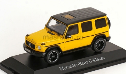 Изображение NOREV 1/43 MERCEDES-BENZ G-Klasse G 500 AMG Line (W465) 2024 sun yellow