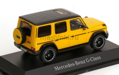 Изображение NOREV 1/43 MERCEDES-BENZ G-Klasse G 500 AMG Line (W465) 2024 sun yellow