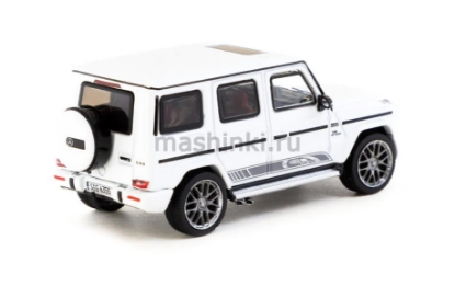 Изображение TARMAC WORKS 1/64 MERCEDES-BENZ G-Klasse G63 AMG Edition 55 (W463) 2015 white