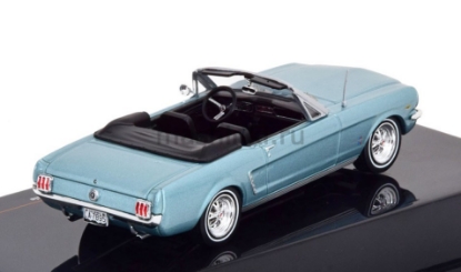 Изображение IXO 1/43 FORD Mustang Convertible 1965 light blue metallic