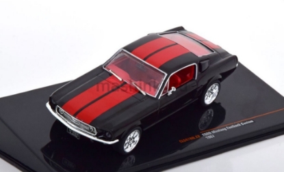 Изображение IXO 1/43 FORD Mustang Fastback 1967 black/red