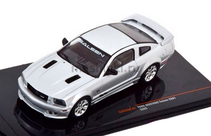 Изображение IXO 1/43 FORD Mustang Saleen S281 2005 silver