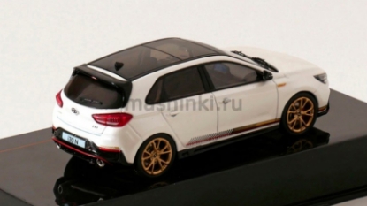 Изображение IXO 1/43 HYUNDAI i30 N Drive-N Limited Edition 2022 white metallic