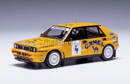 Изображение IXO 1/43 LANCIA Delta Integrale 16V №4 Camel Rally Team Ferjancz/Tandari 6 место Rally Bohemia 1989