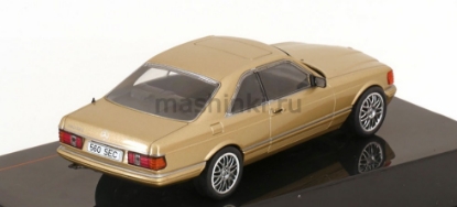 Изображение IXO 1/43 MERCEDES-BENZ 560 SEC (C126) Coupe 1981 beige metallic
