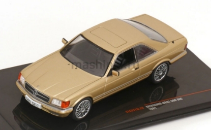 Изображение IXO 1/43 MERCEDES-BENZ 560 SEC (C126) Coupe 1981 beige metallic