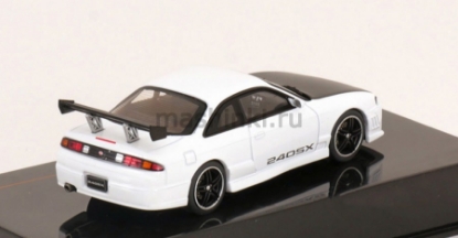Изображение IXO 1/43 NISSAN 240SX (S14) 1997 white-black