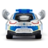 Изображение SIKU 1/50 BMW i8 Polizei серебристый