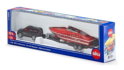 Изображение SIKU 1/55 TOYOTA Land Cruiser + катер на прицепе