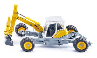Изображение SIKU 1/50 Экскаватор Menzi Muck M545 шагающий серо-желтый