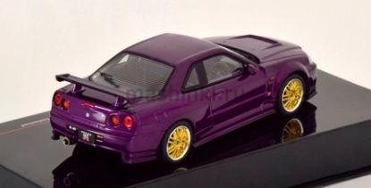 Изображение IXO 1/43 NISSAN Skyline GT-R (R34) Custom 2002 purple metallic