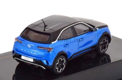 Изображение IXO 1/43 OPEL Mokka-e 2020 blue metallic
