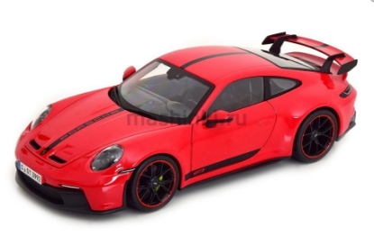 Изображение MAISTO 1/18 PORSCHE 911 GT3 2022 red/красный