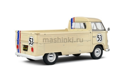 Изображение SOLIDO 1/18 VW T1 Pick Up Racer 53 1950 beige/бежевый