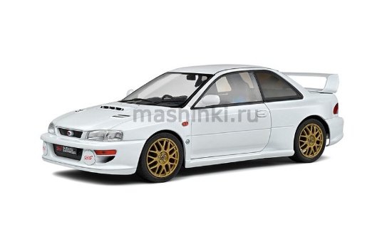 Изображение SOLIDO 1/18 SUBARU Impreza 22B 1998 white/белый