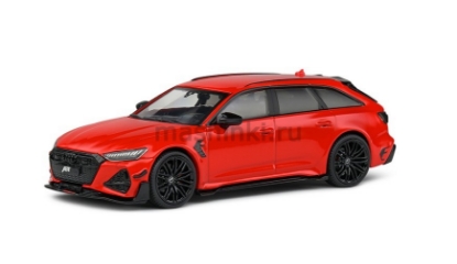 Изображение SOLIDO 1/43 AUDI RS6-R 2022 red