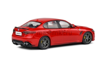 Изображение SOLIDO 1/43 ALFA ROMEO Giulia Quadrifoglio 2019 red