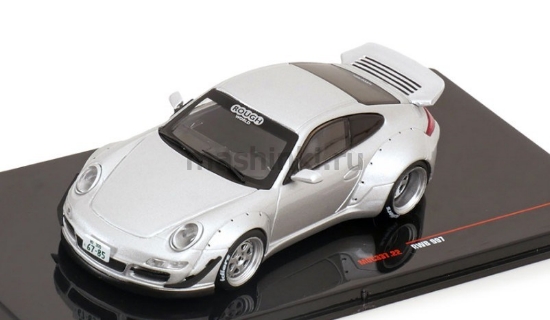 Изображение IXO 1/43 PORSCHE 911 (997) RWB 2021 silver