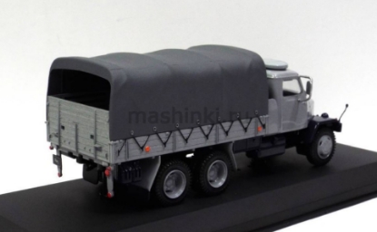 Изображение IXO 1/43 PRAGA V3S 6x6 бортовой грузовик с тентом 1962 grey