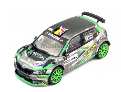 Изображение IXO 1/43 SKODA Fabia R5 №1 Meeke/Jamoul Rally Condroz 2018