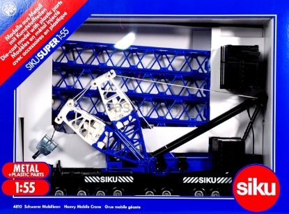 Изображение SIKU 1/55 Автокран большой черно-синий