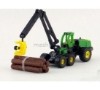 Изображение SIKU 1/87 JOHN DEERE с манипулятором и бревнами