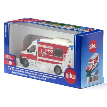 Изображение SIKU 1/50 MERCEDES-BENZ  Sprinter Скорая