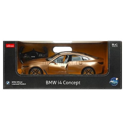 Изображение R/C RASTAR 1/14 BMW i4 Concept р/у откр. двери золотой