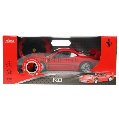 Изображение R/C RASTAR 1/14 FERRARI F40 р/у красный