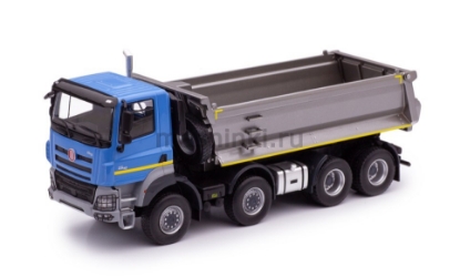 Изображение IXO 1/43 TATRA Phoenix Euro 6 8x8 самосвал 2016 light bIXO 1/43 blue