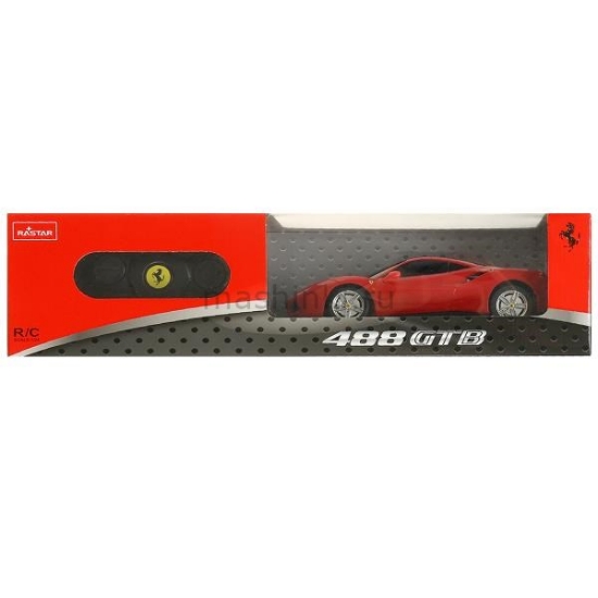 Изображение R/C RASTAR 1/24 FERRARI 488 р/у красный