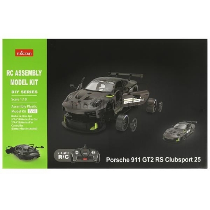 Изображение R/C конструктор RASTAR 1/18 PORCSHE 911 GT2 RS Clubsport 25 р/у 74 детали