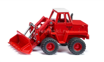 Изображение SIKU Трактор KRAMER 411 Wheel loader красный