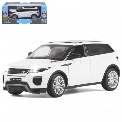 Изображение АВТОПАНОРАМА 1/24 LAND ROVER Evoque HSE 2017 (свет, звук) белый