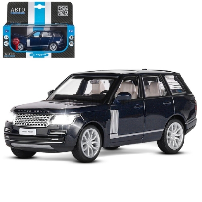 Изображение АВТОПАНОРАМА 1/32 LAND ROVER Range Rover 2013 (свет, звук) темно-синий